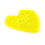 DUNLOP - Médiators Kirk Hammett Jazz III Yellow Glitter, sachet de 6