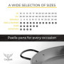 VAELLO - Plat à Paella en Métal - Plat de Cuisson Résistant - Accessoire de Cuisine Extérieure Facile à Nettoyer - Poêle à Paell
