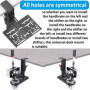 Support de table universel pour variateur analogique et frein à main de course compatible avec les variateurs de vitesse Logitec