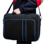Lelukee Sac de transport Lelukee pour PS5, Housse de protection antichoc du système de jeu pour console PS5 et accessoires