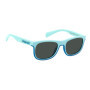 Polaroid Kids PLD 8041/s Sunglasses, 2X6/M9 Teal TURQUOI, S Unisex