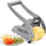 Coupe frites,Coupe Frite Professionnel,un coupe-légumes avec deux lames en acier inoxydable idéal pour couper des pommes de terr