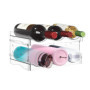 Range Bouteille - Range Bouteille Frigo - 2 Pièces Range Bouteille Vin, en Plastique PET, Empilable, Contient jusqu'à 6 Bouteill