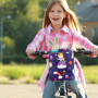 EHRBGK Sacoche de vélo pour enfant avec poche intérieure, sacoche de guidon pour enfant, panier de guidon, sacoche de guidon, sa