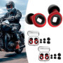 JXAXD Artvive Lot de 2 paires de bouchons d'oreilles pour moto - Silencieux - Pour dormir la nuit - 4 tailles disponibles : XS/S