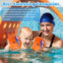 JXAXD Brassards de natation pour enfants de 1 à 6 ans, avec 3 airbags indépendants, 10 à 20 kg, bouée de natation pour débutants