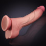 Gode Silicone Ventouse Réaliste 20cm, Godemichet Realistes Anal G-Spot Sex Toýs Pour Homme & Femme & Débutante & Couple, Soft Di