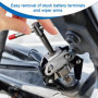 TNEDFOD Extracteur Bras Essuie Glace, Arrache Essuie Glace pour Voiture, Extracteur de borne de Batterie et de Bras d'essuie-Gla