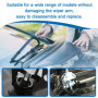 TNEDFOD Extracteur Bras Essuie Glace, Arrache Essuie Glace pour Voiture, Extracteur de borne de Batterie et de Bras d'essuie-Gla