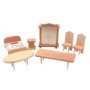 CENPEK Mobilier de maison de poupée à l'échelle 1:12 - Meubles miniatures en bois - Accessoires pour maison de poupée - Modèle d