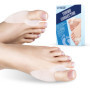 Impoditiongs 6 Pièces Correcteur Hallux Valgus,Étirement Ecarteur d'orteil,Séparateur d'Orteils en Silicone,Correcteur d'Orteils