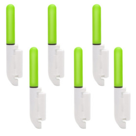 Ruikdly Lumière Canne à Pêche 6 Bâton Lumineux LED pour la Pêche Bâtons Lumineux de Pêche avec Boucle pour Canne à pêche en mer,