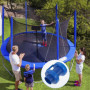 YEAMLTE Capuchons Poteau Trampoline, 8 Pièces Trampoline Embout, Capuchons Pôle Trampoline, Capuchon D'Trampoline, pour Embout P