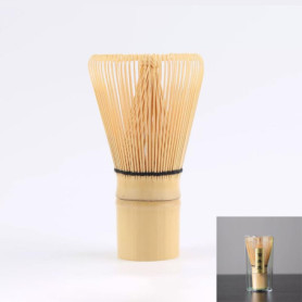 Fouet matcha en bambou naturel,fouets à matcha traditionnelle faite à la main,matcha kit ceremonie japonais, fouet bambou thé ma