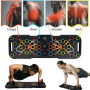 Surplex 41 en 1 Push Up Musculation Push Up Board avec Poignée Compteur Intelligent＆Bande de Résistance Pliable Planche et Appar