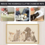 Barrière de Sécurité, Barriere pour Chien sans Percage, Barriere Escalier Chien, Barrière pour Animaux, Chiens et Chats Barrière