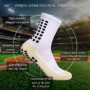 DALAETUS 4 Paires Chaussettes de Football, Chaussette de Sport Antidérapante, Chaussette de Sport Respirant pour Football, Baske