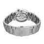 Seiko - SNKA05K1 - 5 Gent - Montre Homme - Automatique Analogique - Cadran Bleu - Bracelet Acier Gris
