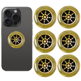 6 Pièces Anti Ondes Portables, Anti Ondes protection contre les rayonnements, Protection Contre les Radiations pour les Ordinate