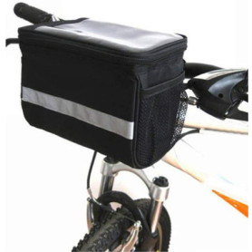 Panier de vélo, XPhonew 3.5L Sac de Guidon de vélo de Cyclisme Panier Avant Lot Cadre Sac Sacoche avec Utilisation de l'écran Ta