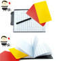 Olakin Set D'Arbitrage Football, Carton Arbitre Footballde Cartons Rouge et Jaune, avec Carnets Scores Crayon et 2 Sifflets en A