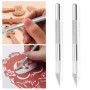 Couteau Pour Loisirs Créatifs Set, Scalpel 2 Stylos Scalpel 100 Lames De Rechange Pour Cutter De Précision 1 Lames Tapis De Déco