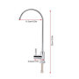 Robinet cuisine, 1/4 '' d'évier de cuisine en acier inoxydable Robinet Robinet Filtre à eau potable par osmose inverse, chrome