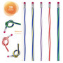 Firschoie 25 Pièces Crayons Souples Flexibles mit Gomme, Crayons de Courbure Magiques, Durable Crayon Flexible, Crayon de Couleu
