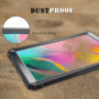 FINTIE Coque Antichoc pour Samsung Galaxy Tab A 10.1 2019 SM-T510/SM-T515 avec Protection d'Écran Intégrée, Étui avec Couvre-béq