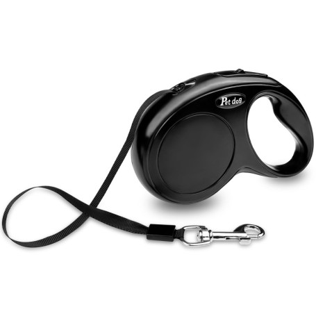 WinGluge Laisse Enrouleur Rétractable 5m pour Petits et Moyens Chiens, Chats et Animaux de Compagnie Jusqu'à 20 Kg