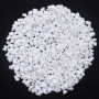 KAIAIWLUO Mini Pierre Blanches,500g Pierres Décoratives Petit Gravier Gravier Galets Pierres Petits Poli Pierres de Blanc pour A