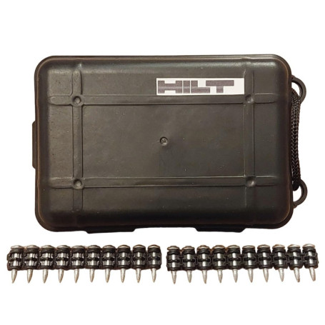 boîte de 200 clous métal acier pour béton 20mm compatibles HILTI BX3 pour cloueuse électrique HILTI BX3 (20mm)