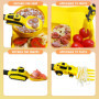 Construction Couverts Enfants - Couverts pour enfants - Convient à la fourchette et à la cuillère pour enfant - Bagger Couverts 