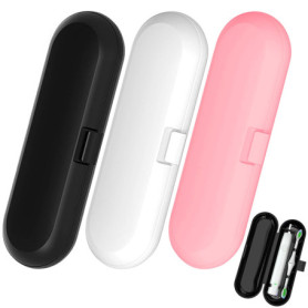 UZSUZZ 3 Pièces Etui Brosse a Dent Électrique, Etui Voyage Brosse a Dent Electrique, Étui Brosse À Dents Électrique De Rangement