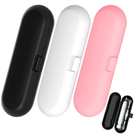 UZSUZZ 3 Pièces Etui Brosse a Dent Électrique, Etui Voyage Brosse a Dent Electrique, Étui Brosse À Dents Électrique De Rangement