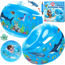 ZZXLOPEZ Brassard Enfant, Inflatable Swimming Armbands for Kids, Brassard Piscine Enfant avec 3 Airbags Indépendants, Brassard p