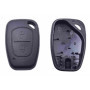 ANGOFIZ Coque Clé Télécommande sans Lame Compatible avec Renault Kangoo Master Trafic Opel Vivaro Movano Vauxhall + 2 Boutons Po