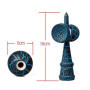 Itian Kendama Jouet en Bois Japonais Traditionnel - Jeu de Capture de Balle, Jeu d'adresse (Bleu + Noir)