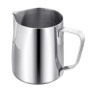 Pichet Mousseur à Lait pour Machine à Café,Pichet à Lait en Acier Inox 304 de 350 ml/12 oz,Accessoires de Barista en Métal pour 