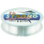 0.5mm/100m Fil de Pêche Monofilament en Nylon Transparent,Fil de Peche Monofil,Ligne de Pêche en Nylon Solide,pour Truite,Carpe,