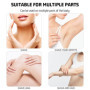 4pcs têtes de rechange pour épilateur facial avec 2 brosses de nettoyage, outil de remplacement d'épilation pour les lèvres, le 