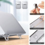 PFLYPF Support d'ordinateur Portable 2 pièces, Support Pliable, Support d'ordinateur Autocollant, Ergonomique et Invisible, Comp