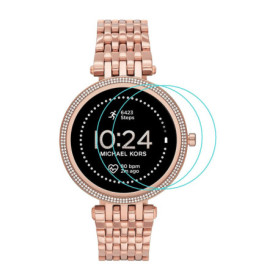Verre de protection compatible avec Michael Kors Gen 5E Darci, verre trempé d'une dureté de 9H, film de protection d'écran anti-