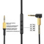 Yizhet Câble Audio de Remplacement - Compatible avec Casques Marshall Major I/II/III, Mid Bluetooth, Monitor, Microphone & Contr