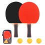 Raquette de Ping-Pong Raquette Ping Pong Raquette Tennis de Table Set de Tennis de Table avec 2 Raquette de Ping Pong 3 Balle de