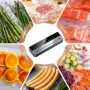 Machine a Emballer Sous Vide, Machine Sous Vide, Appareil Sous Vide Alimentaire, avec 10 Sacs Sous Vide, Affichage Numérique LED