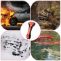 Brevanza 3 Pièces Brise Vitre Coupe Ceinture, Marteau Brise Vitre Voiture de Secours, 2 en 1 Brise-Vitre de Voiture, Coupe Ceint