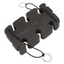 Magnetic Rod Holder,2Pcs Fly Canne à Pêche Barre Porte Support and Portable Magnétique Voiture Tige and Rack Fly Rod Densité de 