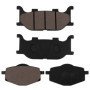 Cyleto Plaquettes de Frein Avant et Arrière pour Yamaha TDR125 TDR 125 1993 1994 1995 1996 1997 1998 1999 2000 2001 2002 2003