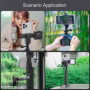 Suptig Support de téléphone pour trépied, adaptateur de trépied compatible avec iPhone, GoPro, DJI Action, Insta 360, Akaso, Mic